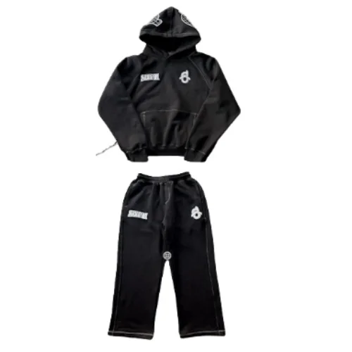 6pm tracksuit Black