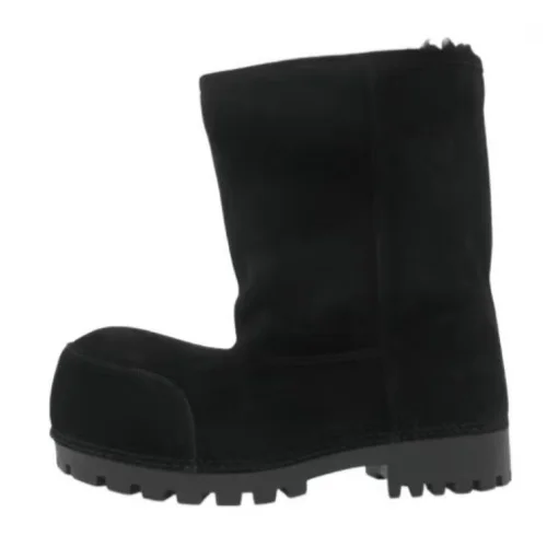 Balenciaga Alaska Shor Tub Fur Boots
