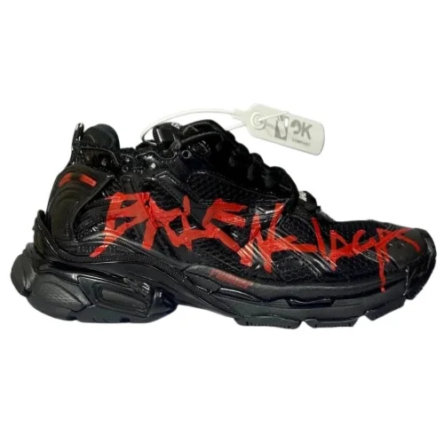Balenciaga Runner Graffiti Black Red