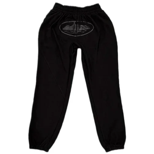 Corteiz Alcatraz basic triple black pant