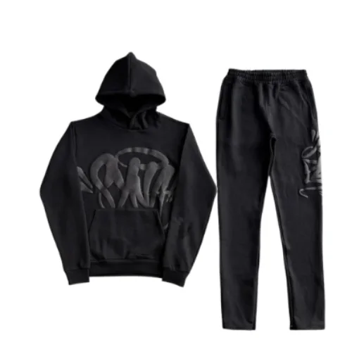 Syna Tracksuit Black-Grey