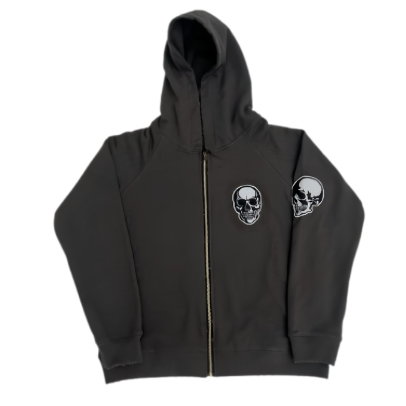 Number Nine Skull Hoodie