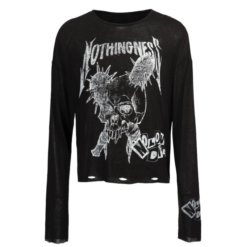 Nothingnessworld 24Ss "Love" Destruction longsleeve