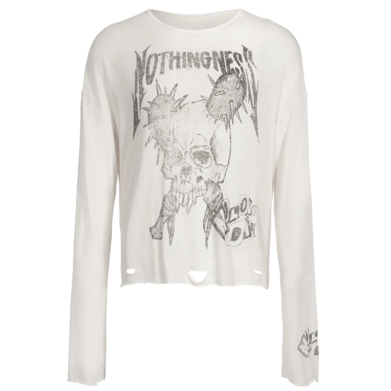 Nothingnessworld 24Ss "Love" Destruction longsleeve