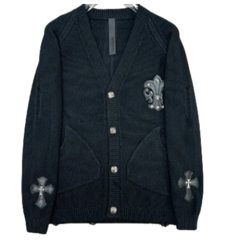 Chrome Hearts Zip up Sweater