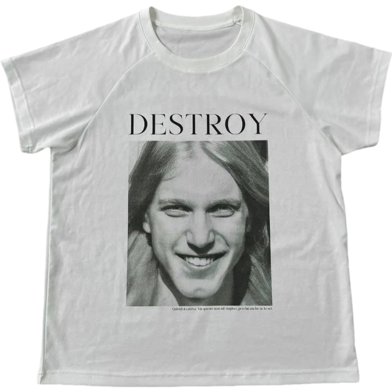No E Mosen "Dead" portrait tee