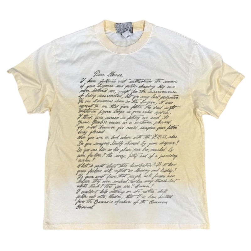 Shibu A letter hanging tee (4 colorways)
