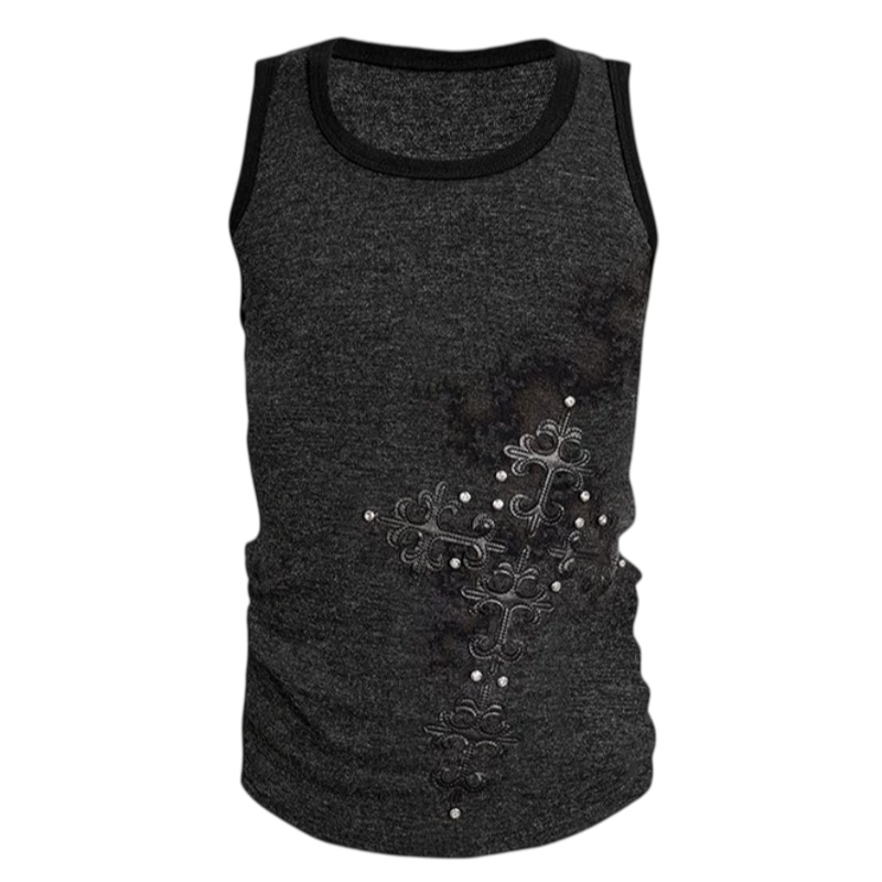 Nightlab ancient cross tank top