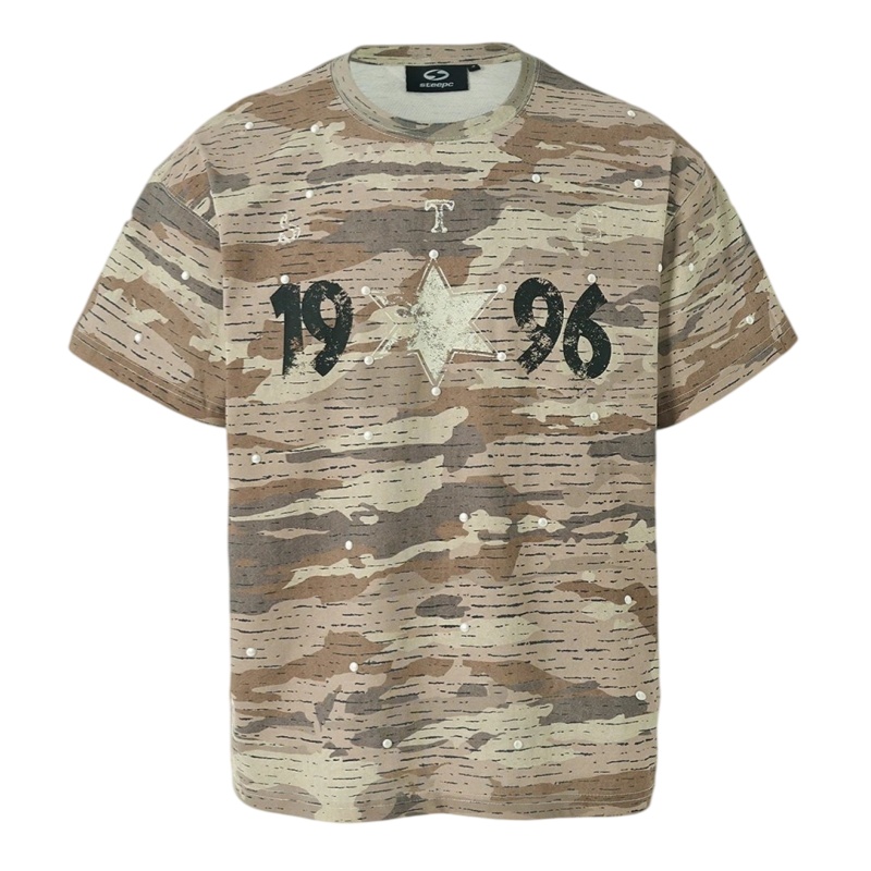 STEEPC 1996 camo pearled tee