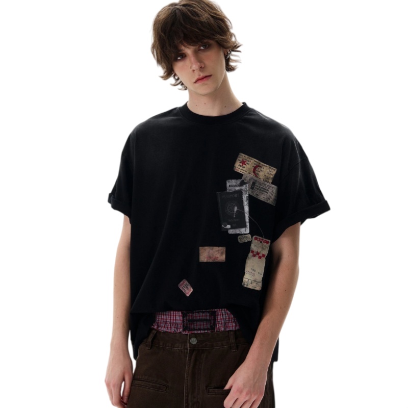 WLNEXT Ticket printed tee