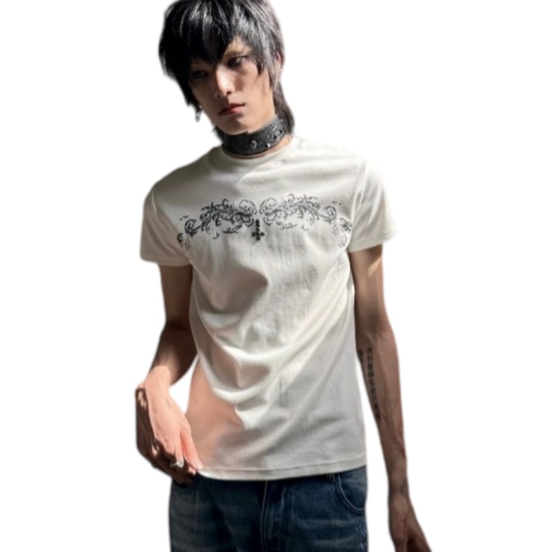 From The Island Manuscrit print tee