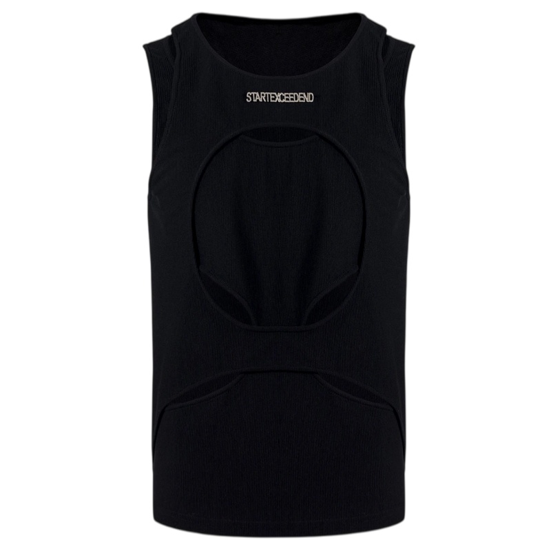 STARTEXCEEDEND Cut out tank top