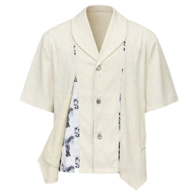 Taichiism “Deconstructed Palace” Art Flower shirt