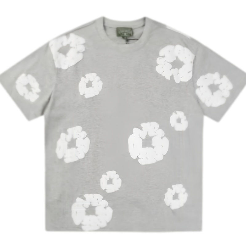 Denim tears Tee ( Grey & Black colorway )