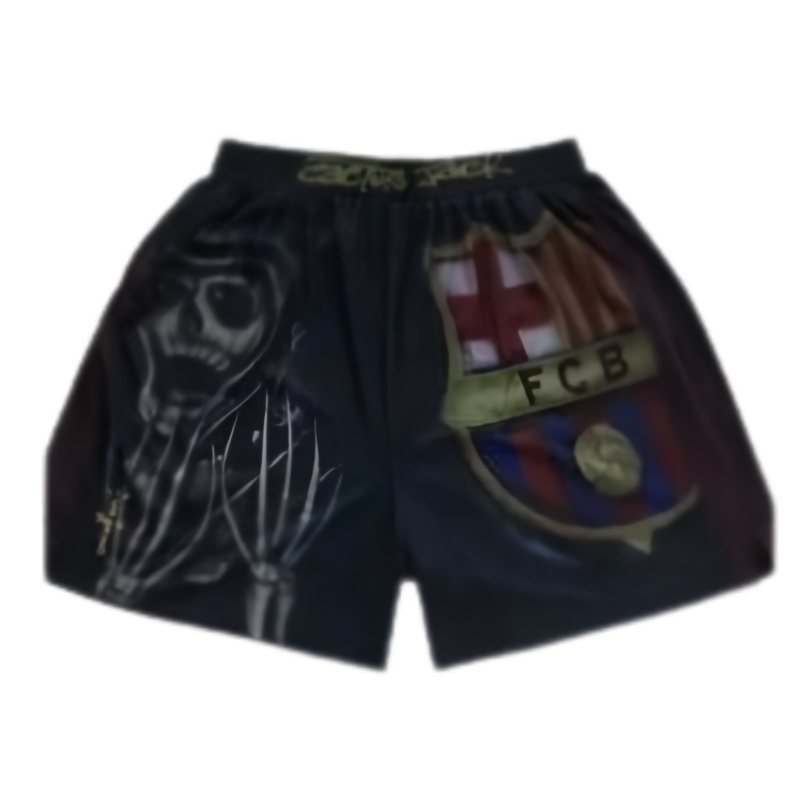 Cactus Jack X Spotify FC Barcelona shorts