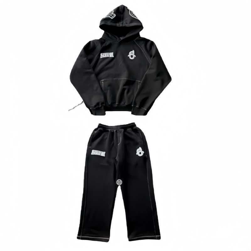 6pm tracksuit Black