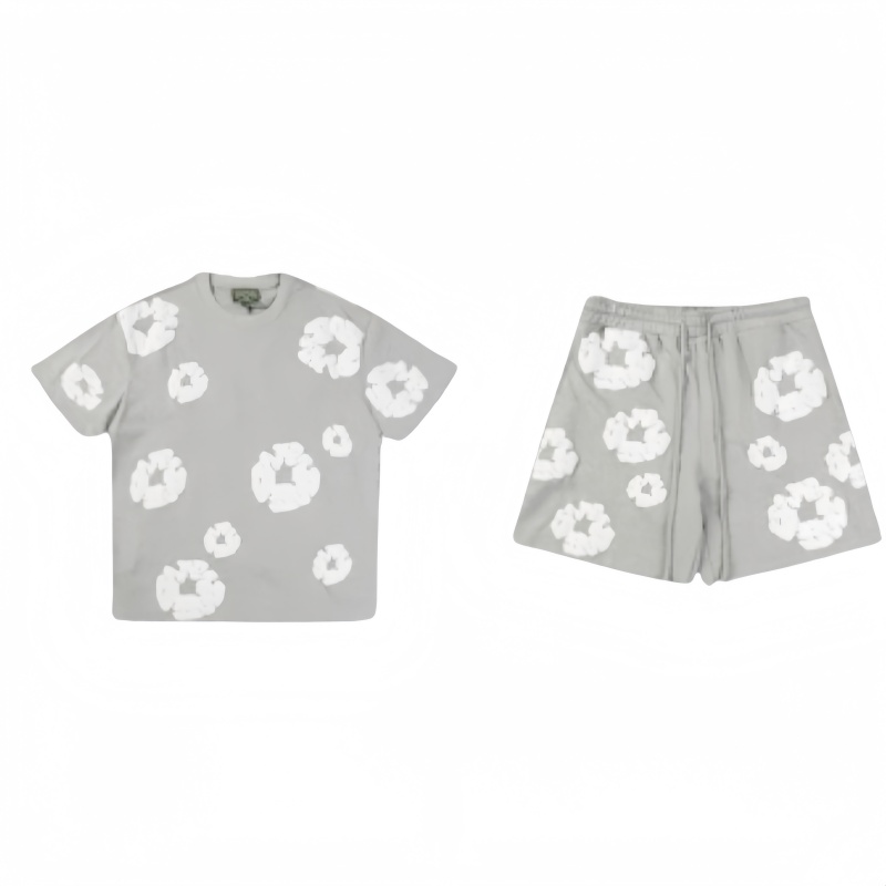 Denim Tears Short Set ( Grey & Navy & Black )