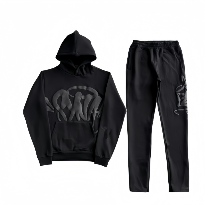 Syna Tracksuit Black-Grey