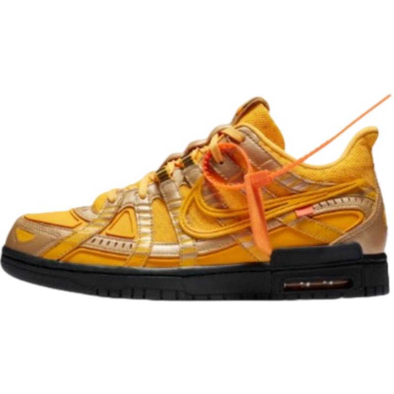 Nike Rubber Dunk Low x Off-White "University Gold "