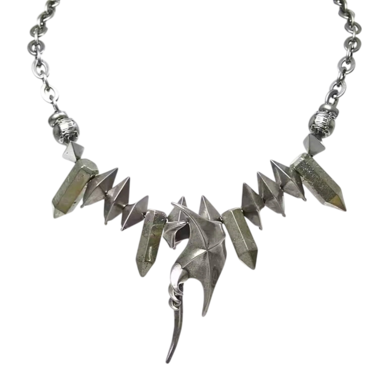 Iiimiii Residual Net I Series Dark Alien Ore Choker