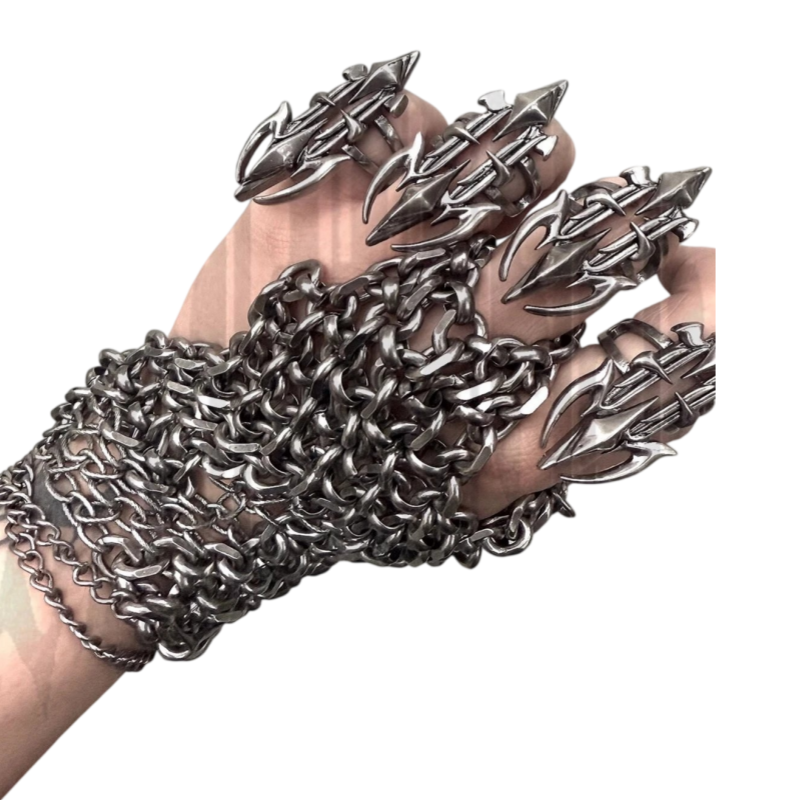 Iiimiii Erosion Metal Series Chain Bracelet