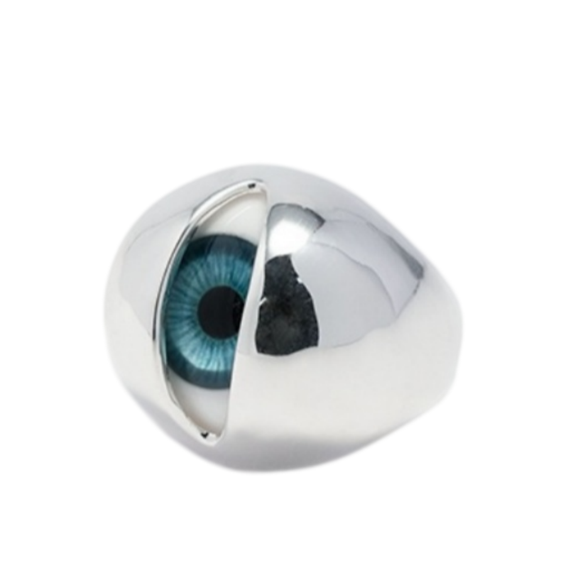 Prosthetic eye ring