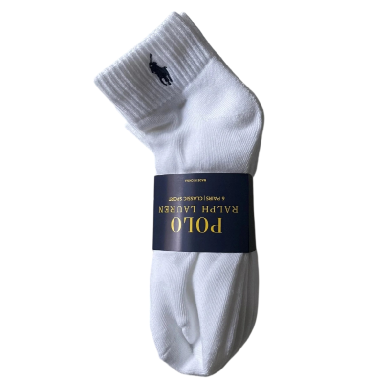 Ralph Lauren Socks All-White