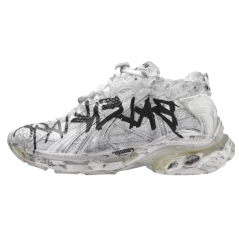 Balenciaga Runner Graffiti White Black