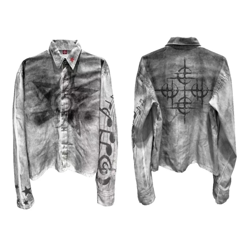Detw "Musical Note" denim jacket
