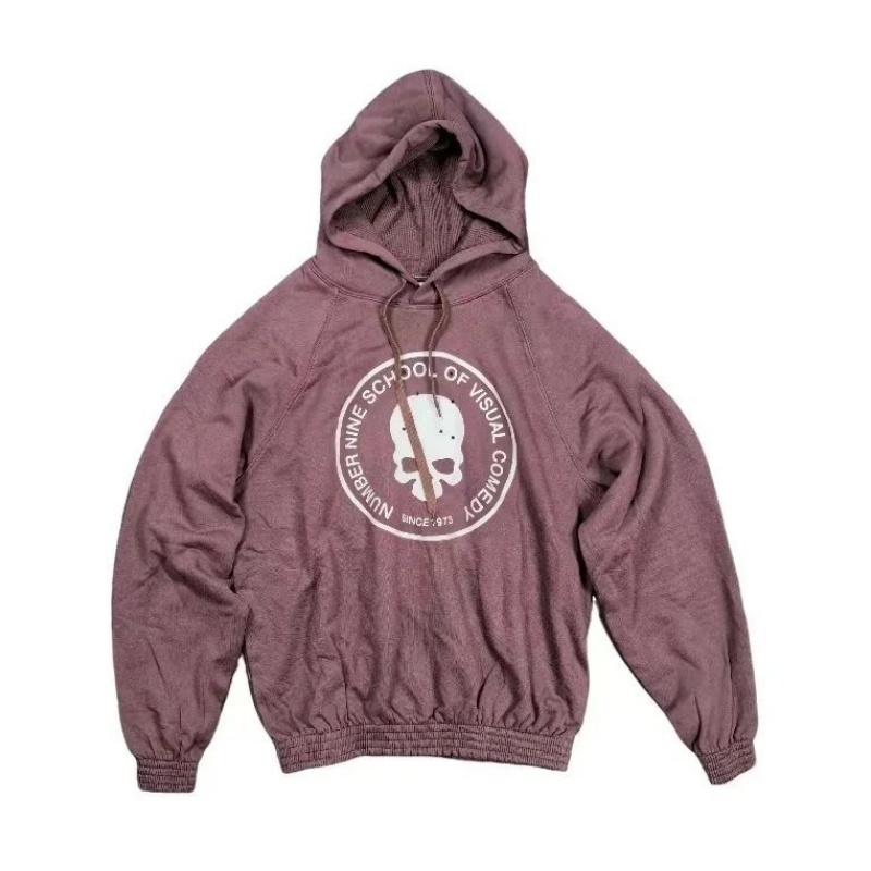 Number Nine Skull Hoodie