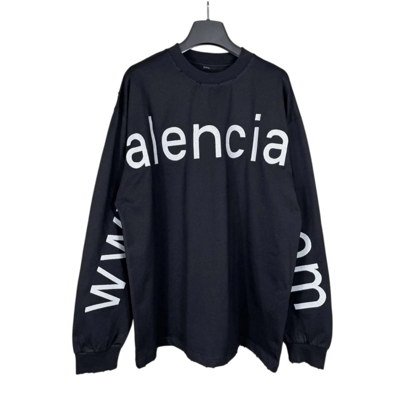 Balenciaga Text Longsleeve