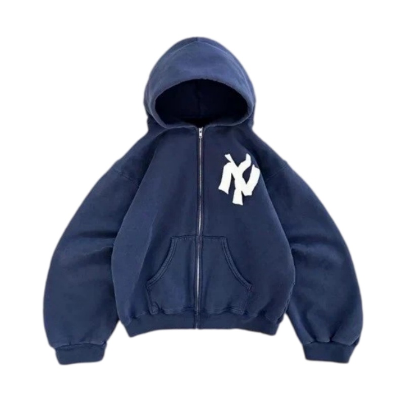 Tyrrell Winston x Akimbo Club "Yankee Noodle" Zip-Up Hoodie