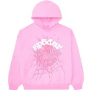 Sp5der Pink Hoodie