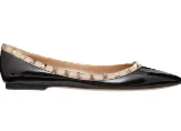 Valentino PATENT ROCKSTUD BALLET FLAT