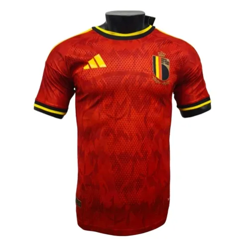 2026 World Cup Belgium Home Jersey Player Version
