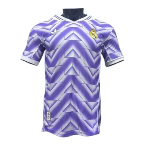 2526 Season Retro Purple Real Madrid Player Edition Jersey