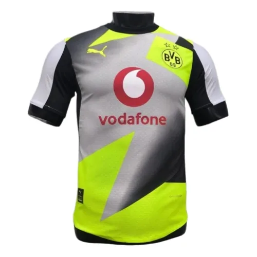 2526 Season Dortmund Away Player Version Jersey