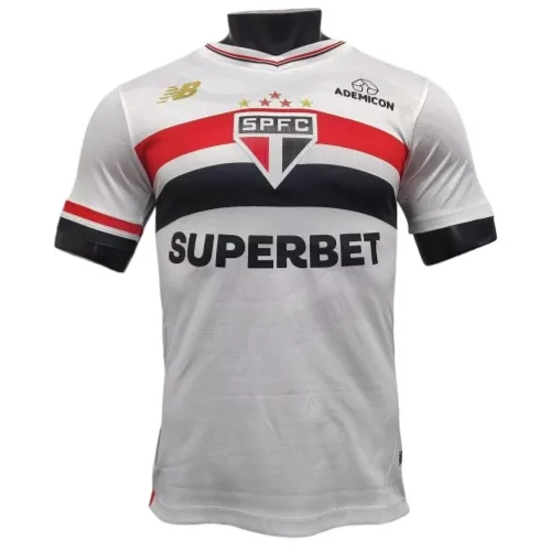 2526 Season São Paulo Home Jersey Player Version