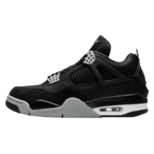 Jordan 4 Black Canvas