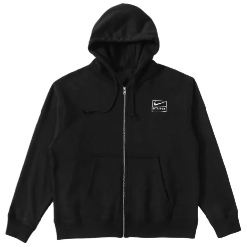 ussy Zip Hoodie Black